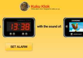 kukuklok:简单实用的在线闹钟