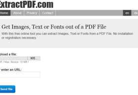 ExtractPDF:免费在线将PDF中的图片文字批量导出